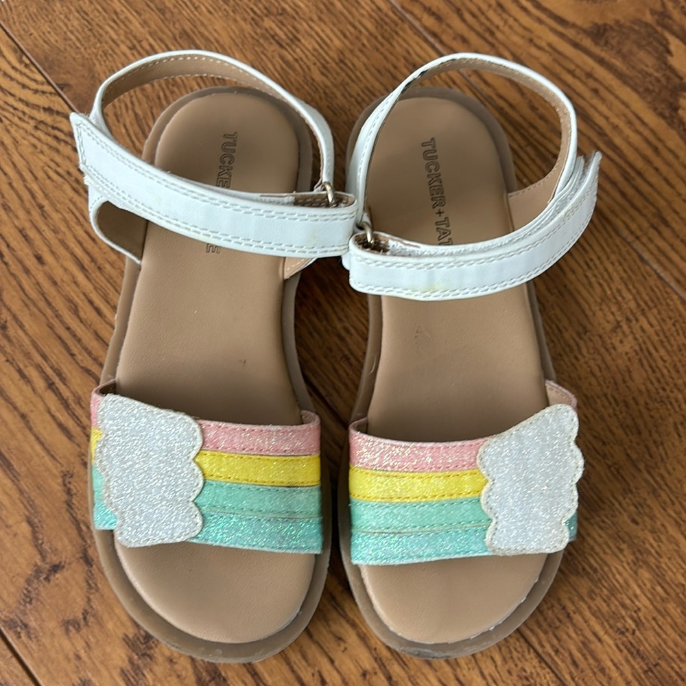 Rainbow sandals - Tucker + Tate - size 11